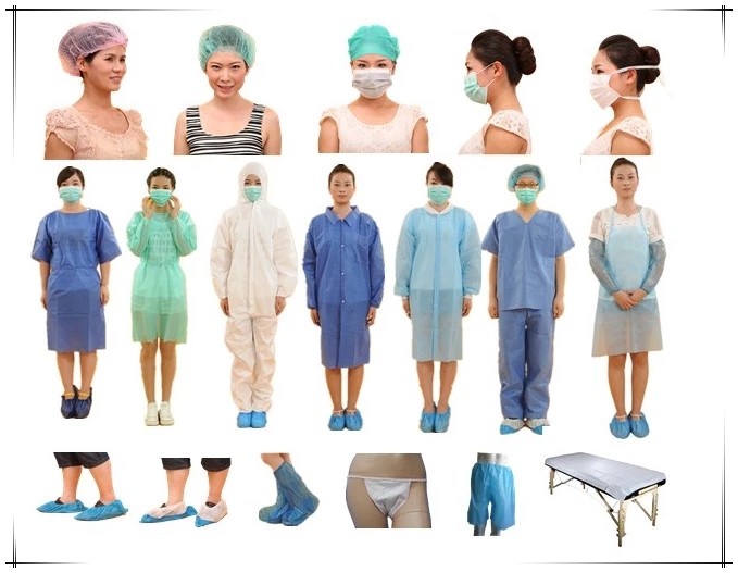 Hospital Scrubs Disposable Patient Exam Gowns