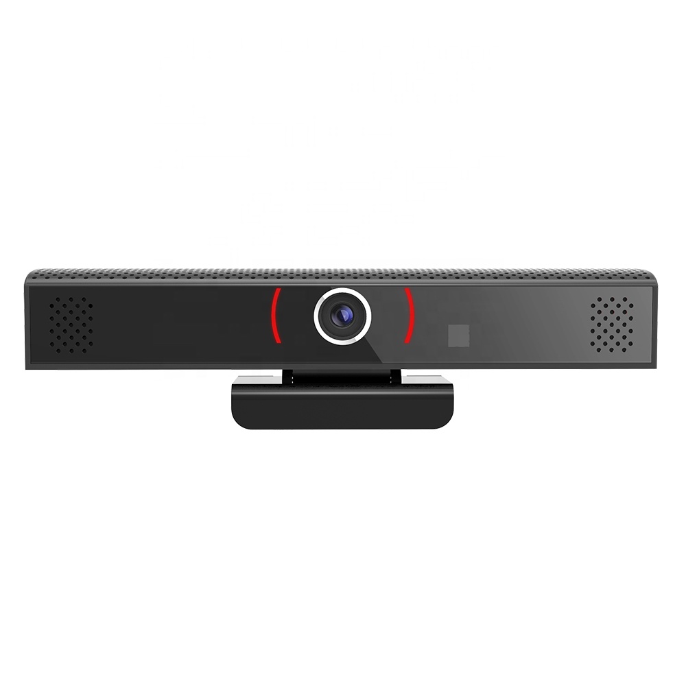 1080P all in one webcam plug and play best usd camera for skype video conferencing with Microphone and speaker