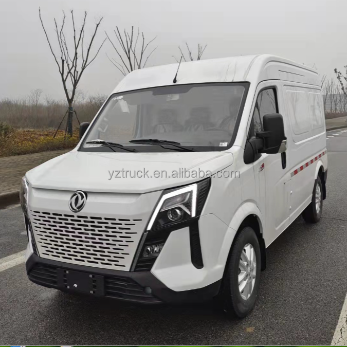 5750x2036x2590 mm Dimensions Dongfeng Electric Van Cargo Truck Euro 6 Emission Standard