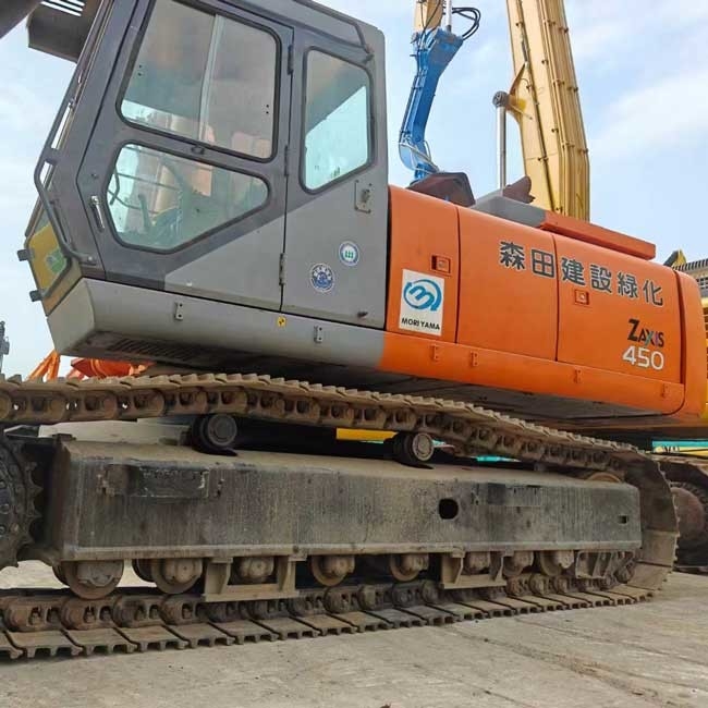 Used Large Crawl Excavator HItachi ZX450-6 Big Bucket Capacity For Construction