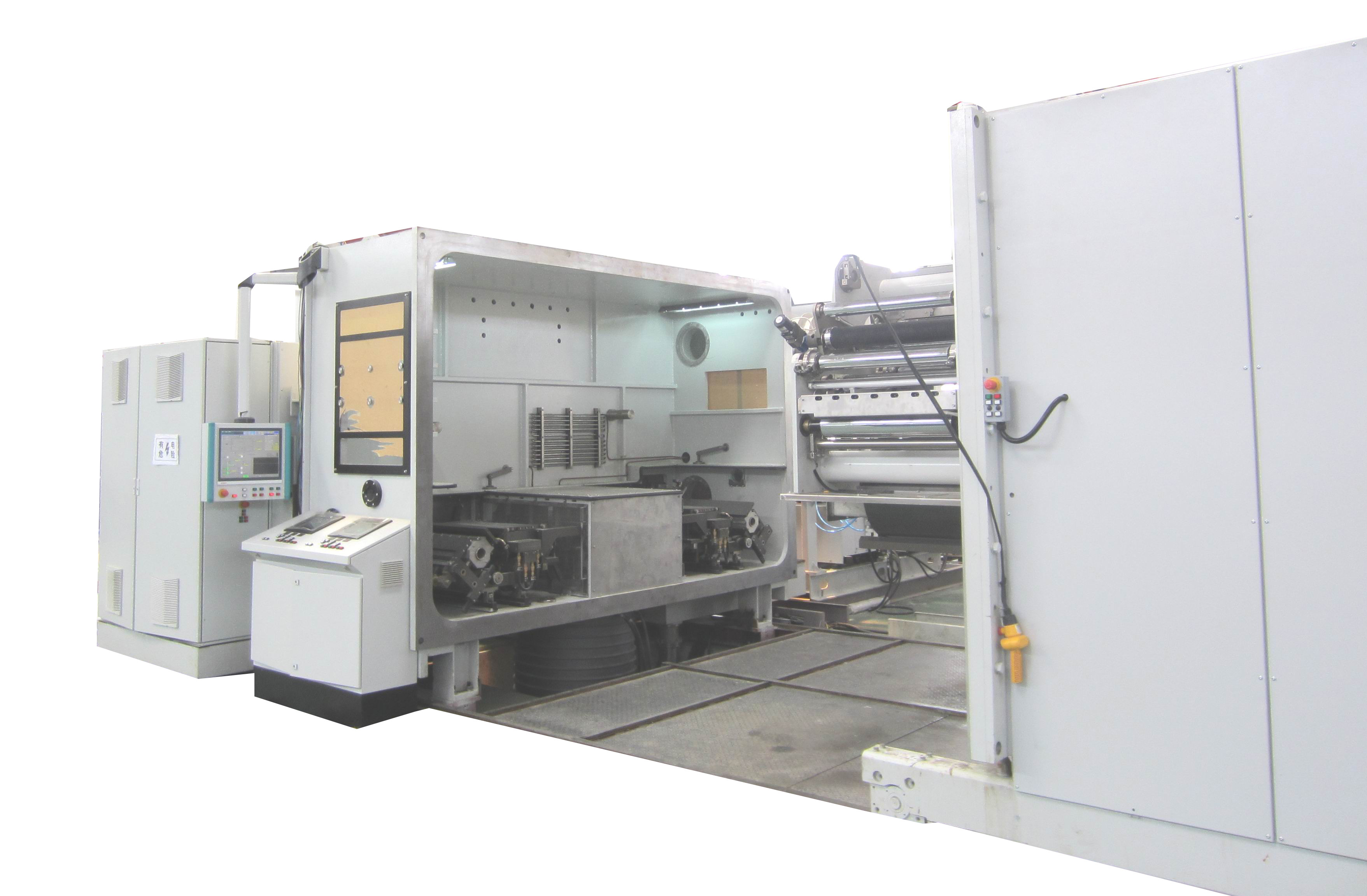 Double Sides 1200mm Vacuum Metallizing Machine , Vacuum Coating Machine