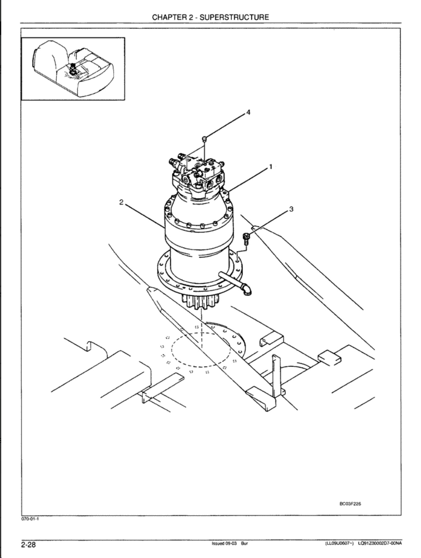 SK230-6 Excavator Hydraulic Swing Motor Reducing Device M2X146 Swing Device For Kobelco