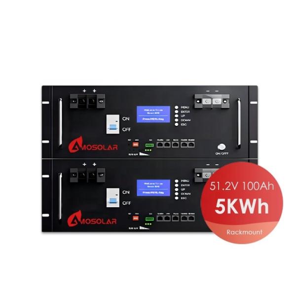 48V/51.2V LiFePO4 Solar Energy Storage Lithium Battery Rack for Industrial