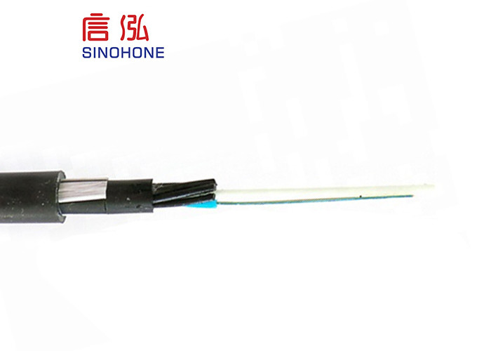 Duct Aerial Direct Buried Outdoor Fiber Optic Cable 24 Core Single Mode