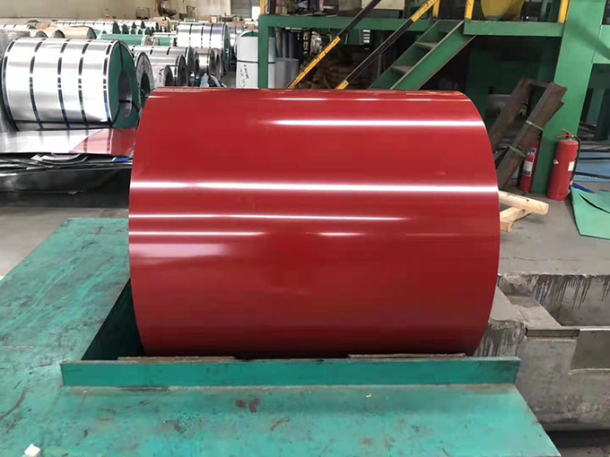 Color Coated PPGL Steel Coil AZ150 Prepainted Aluzinc Galvalume Steel Coil 0