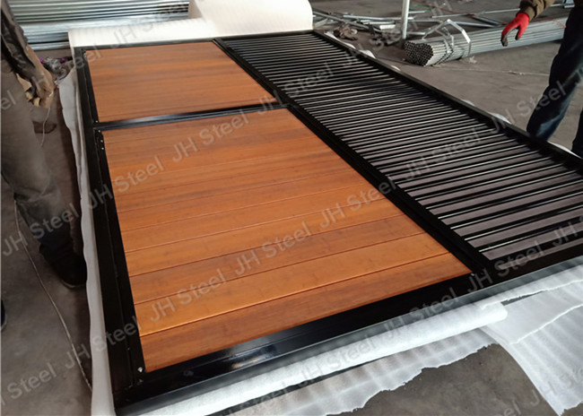Painting High Resistance Single Bamboo Horse Stall Fronts