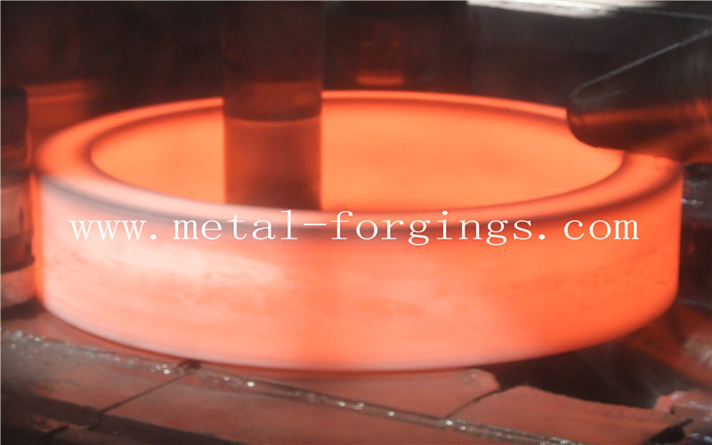 Customized Hardness 34CrNiMo6 Forged Gear Blank Ring Quenching And Tempering For Wind Power Gear Box