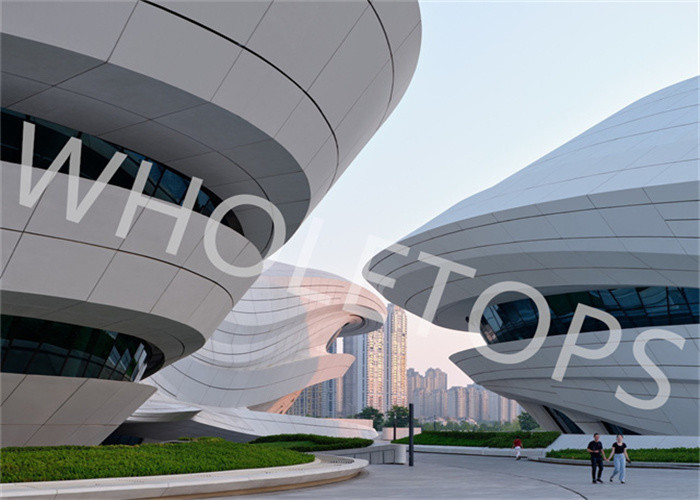800mm Width Hyperbolic Aluminum Panel For Exterior Facade