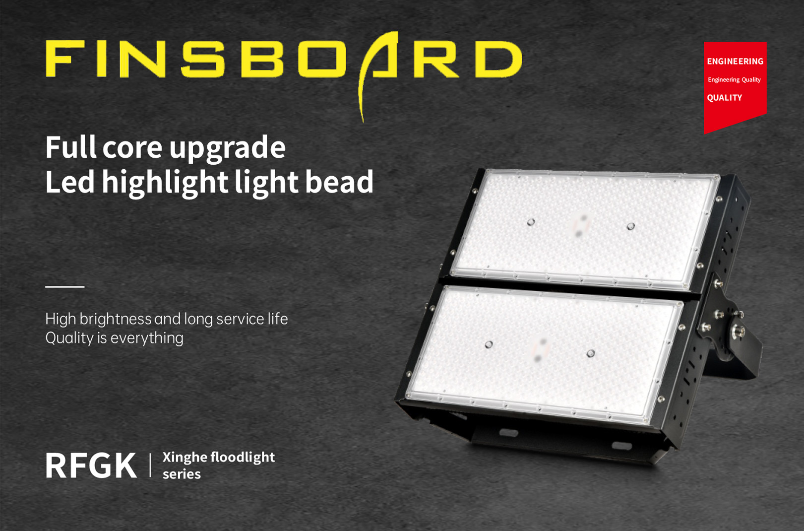 2700-6500K 400W Led Baseball Field Lights Led Sports Lighting Fixtures