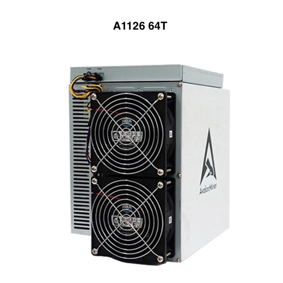 Canaan Avalon A1126 64th/s asic Blockchain mining Bitcoin Miner Machine 3420W