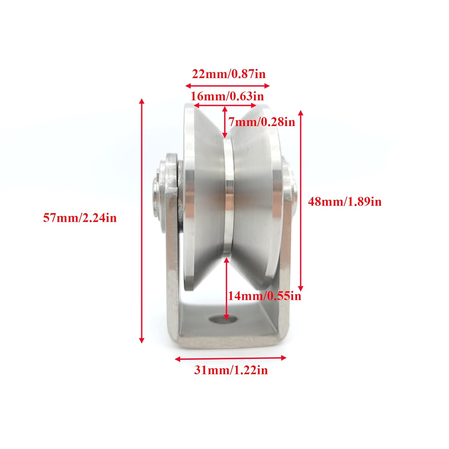 Heavy Duty Swing Sliding Gate Hardware Wheels Sliding Gate Tracks Wheels Hardware Kit Barrier Alumanium Roller Gate
