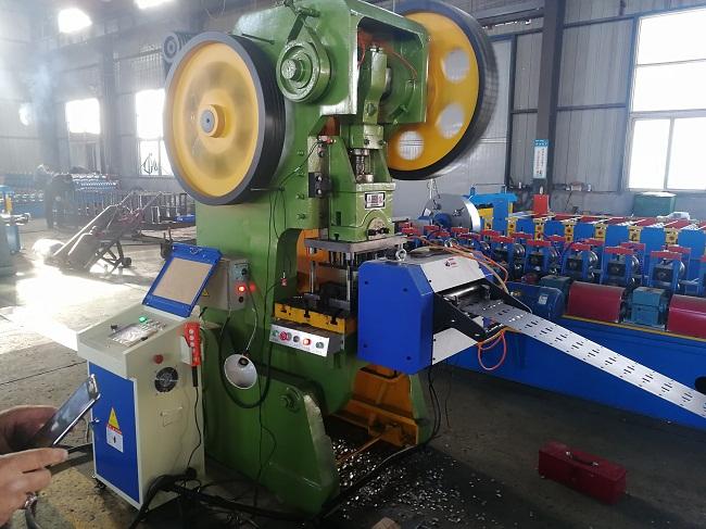 10m/min Cable Tray Roll Forming Machine 15.5KW 18 Steps