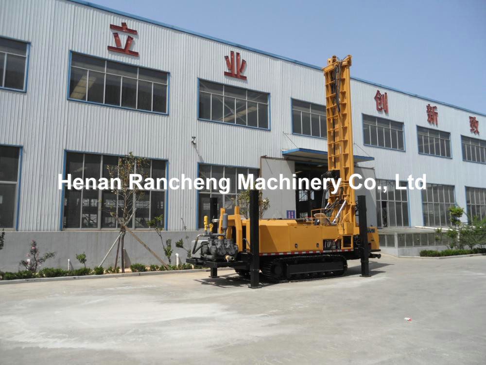 800m Geotechnical Hydraulic Crawler Drilling Machine For Geothermal Air Conditioning