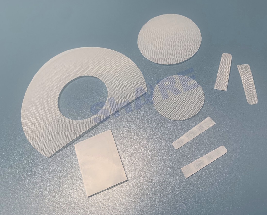 55 Micron Nylon Filter Mesh Sheets Discs Shapes Cut In Tight Tolerance