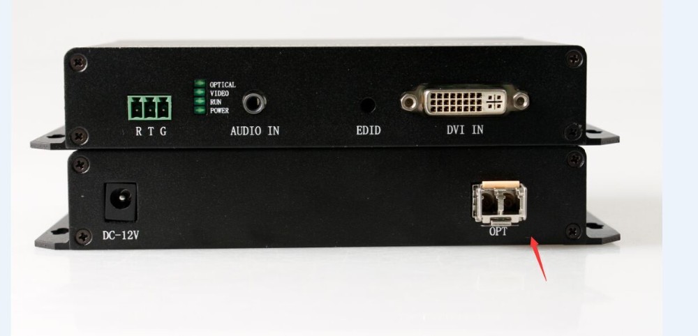 Alibaba china factory DVI optical fiber extender