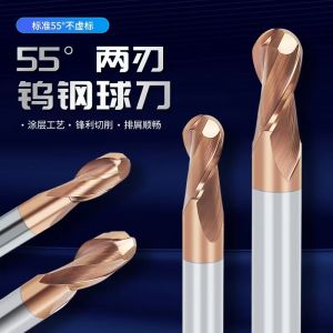 Ball End Mill Cutter Tungsten Carbide Material General Processing