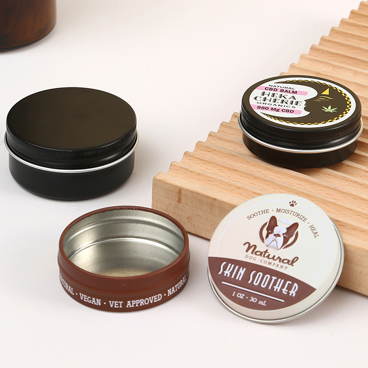 Makeup Tools Empty Storage Container 5 10 15 20 100 150 g Matte Silver Metal Aluminum Jar for Candle Shoe Polish Saffron