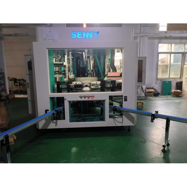 Quality 10 Work Station  Bottle Screen Printer Hot Stamping Up To 55pcs/Min 360-Degree for sale