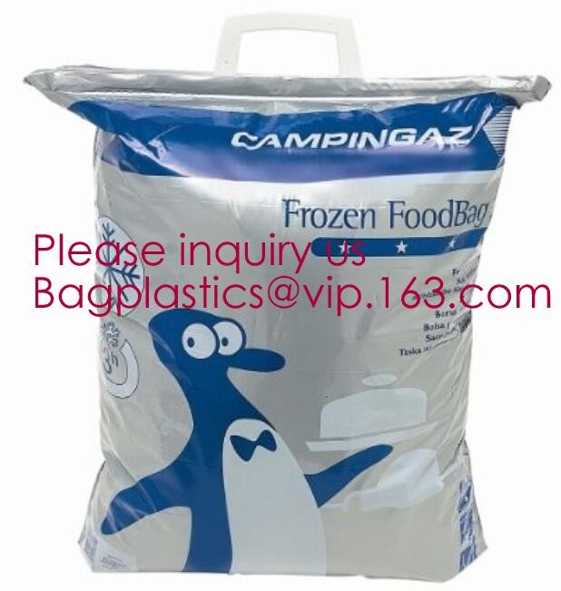 Aluminum Foil Food Use Disposable Cooler Bag Insulated Thermal Bag Organizer Storage Frozen Lunch Bag bagease bagplastic