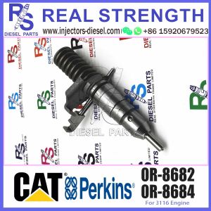 Common rail injector 127-8205 New common rail injector 0R-8682 for Caterpillar_