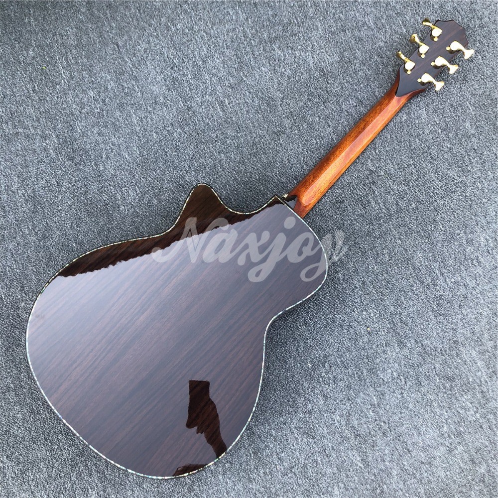 2019 NEW Sunbrust SP14s Acoustic Guitar with fingerboard ebony rosewood back side