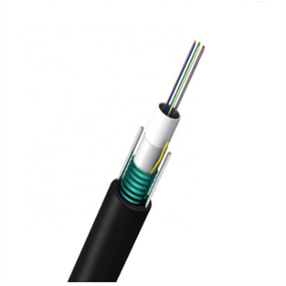 GYTA GYTA53 50-125um 62.5-125um MM aerial duct/buried fiber optical cable with corrugated steel tape