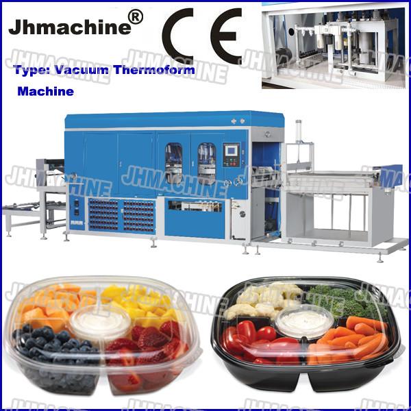 Hot Sale Automatic PP Plastic sheet Vacuum Thermoforming Machine for Fresh
