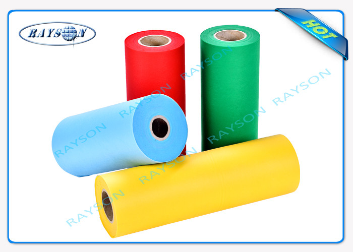 Polypropylene PET PP Spunbond Non Woven , Biodegradable Non Woven Fabric