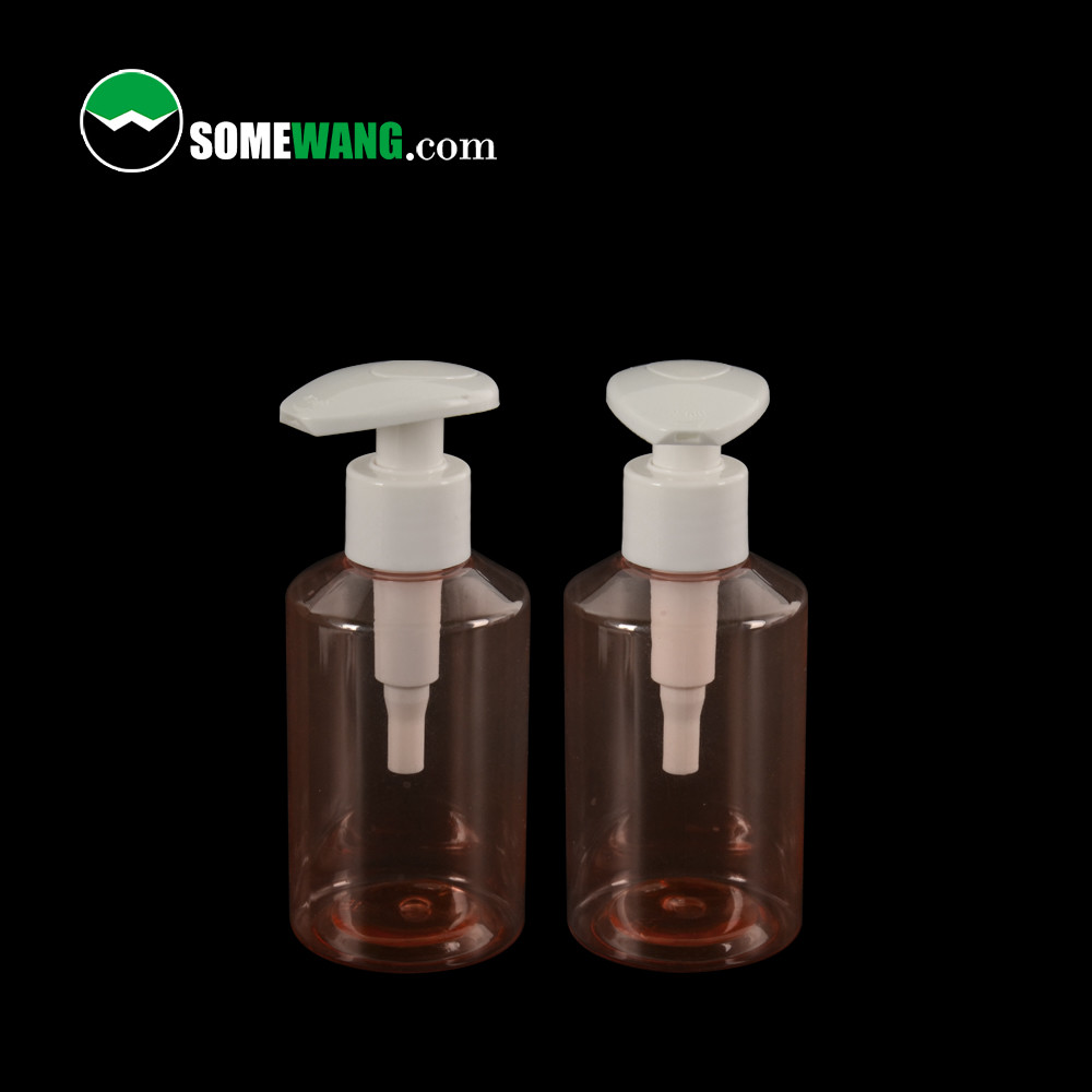 150ml Cosmetic Emulsion Spray Pump Plastic PET Bottle For Shampoo Liquid Skin Care