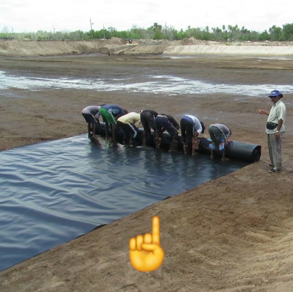 Waterproof HDPE Landfill Geomembrane Liner 1mm 1.5mm Pond Dam Liner Prices in Kenya