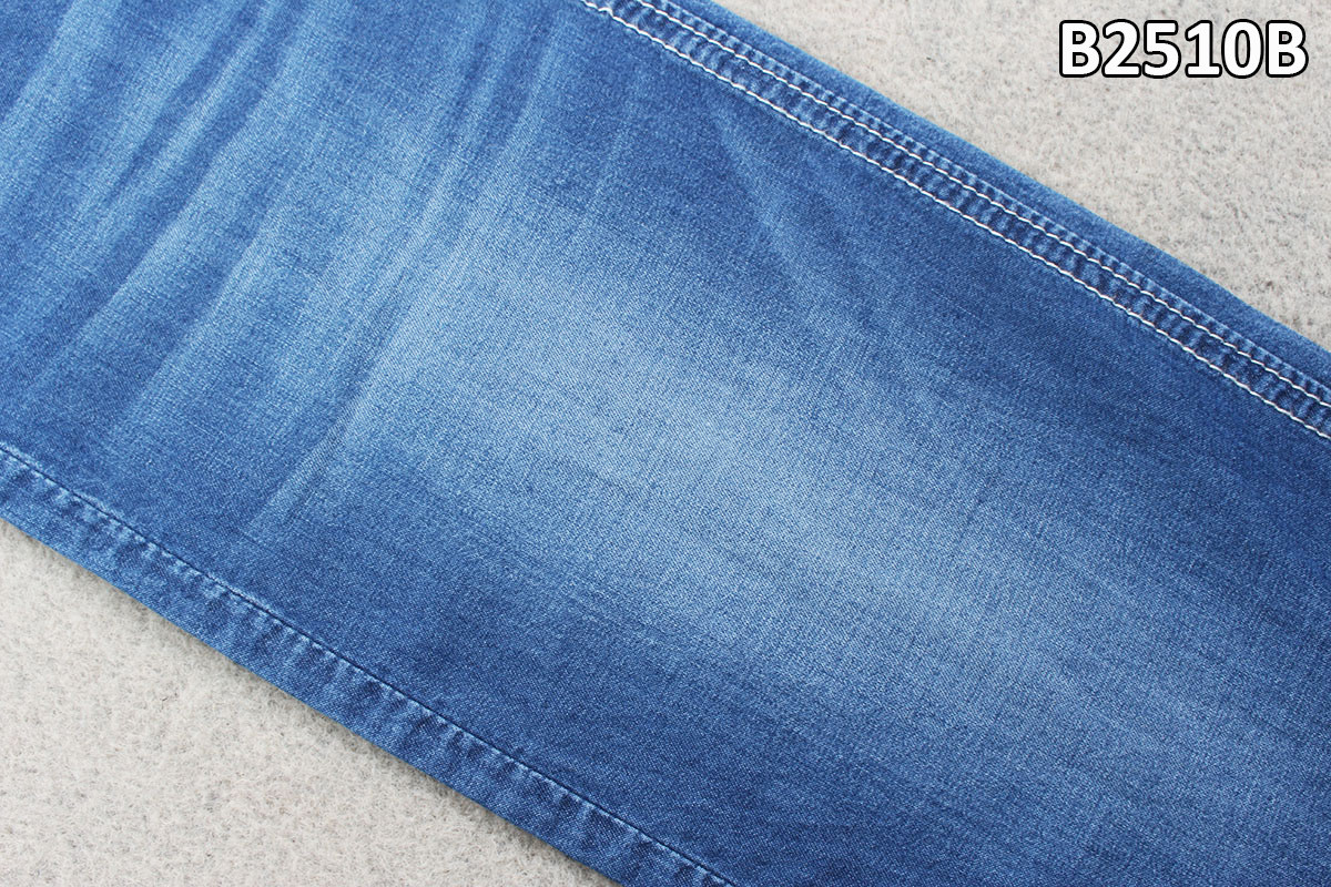 32S Cotton Shirt Denim Fabric Combed Siro Spun Light Weight Denim Shirts Material
