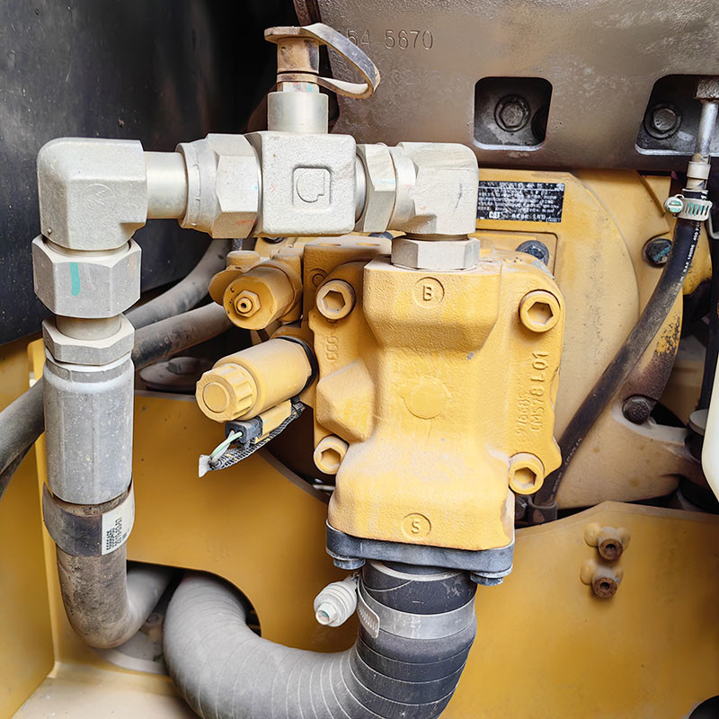 Used Caterpillar 307.5 Hydraulic Excavator 145L Fuel Tank CATC2.4T Engine High Efficiency