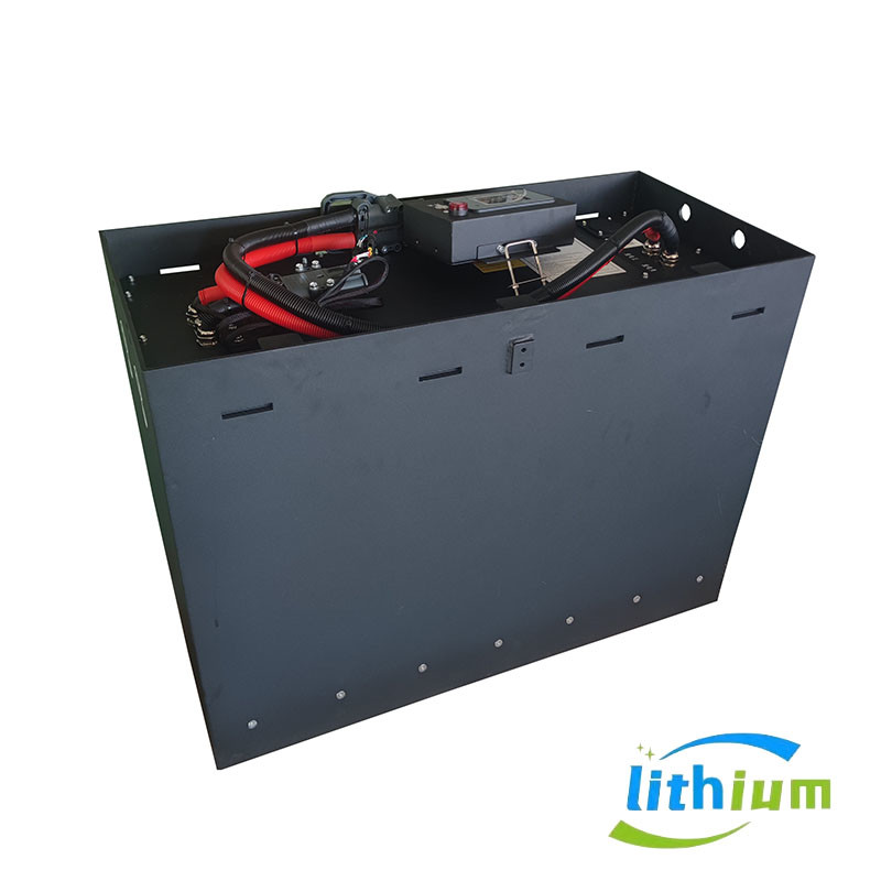 404Ah Power Black Forklift Battery Lithium Power For Forklifts