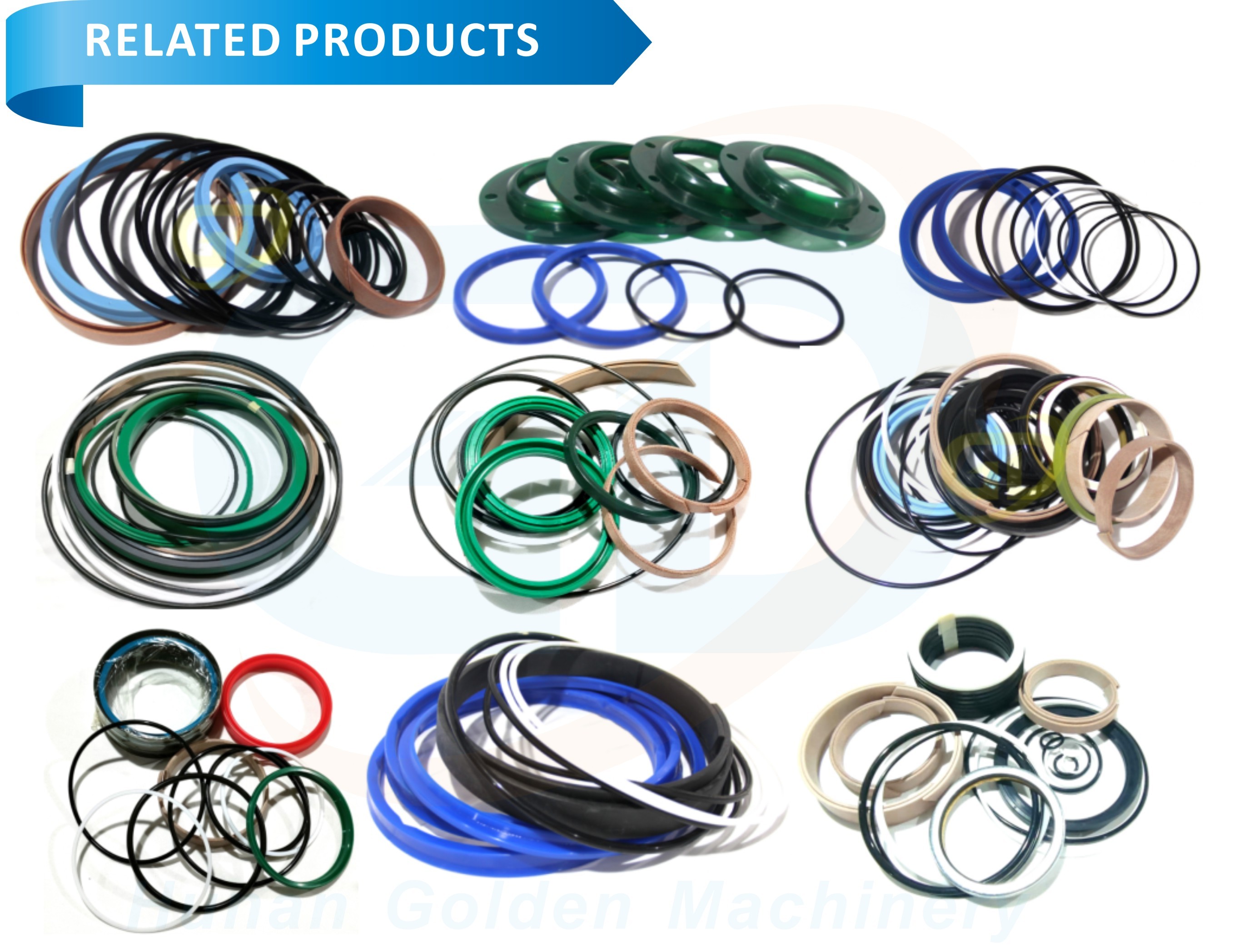 Molding Hydraulic Cylinder Seal Kits 55610612 Repair Kit Rubber