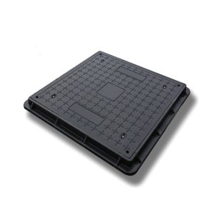 Square Fiber Glass Composite Resin BMC / SMC / FRP Manhole Cover