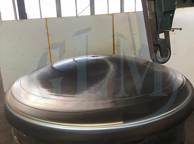 Stainless Steel Ellipsoidal Dish Heads 2:1 For Propane And Cryogenics Industries