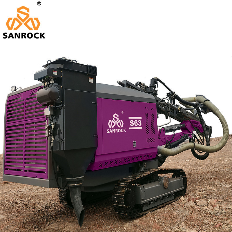 30m Depth Integrated Drilling Equipment Hydraulic Crawler Drilling Rig Rotary Blast Hole