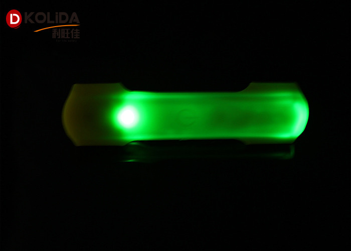 Bright White LED Illumination Flashing Dog LED Light Light Up Glow Cover In Collar Leash