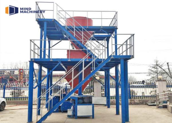 74.5 Kw Automatic Concrete Batching Plant Ready Mix Station Type Dry Mortar