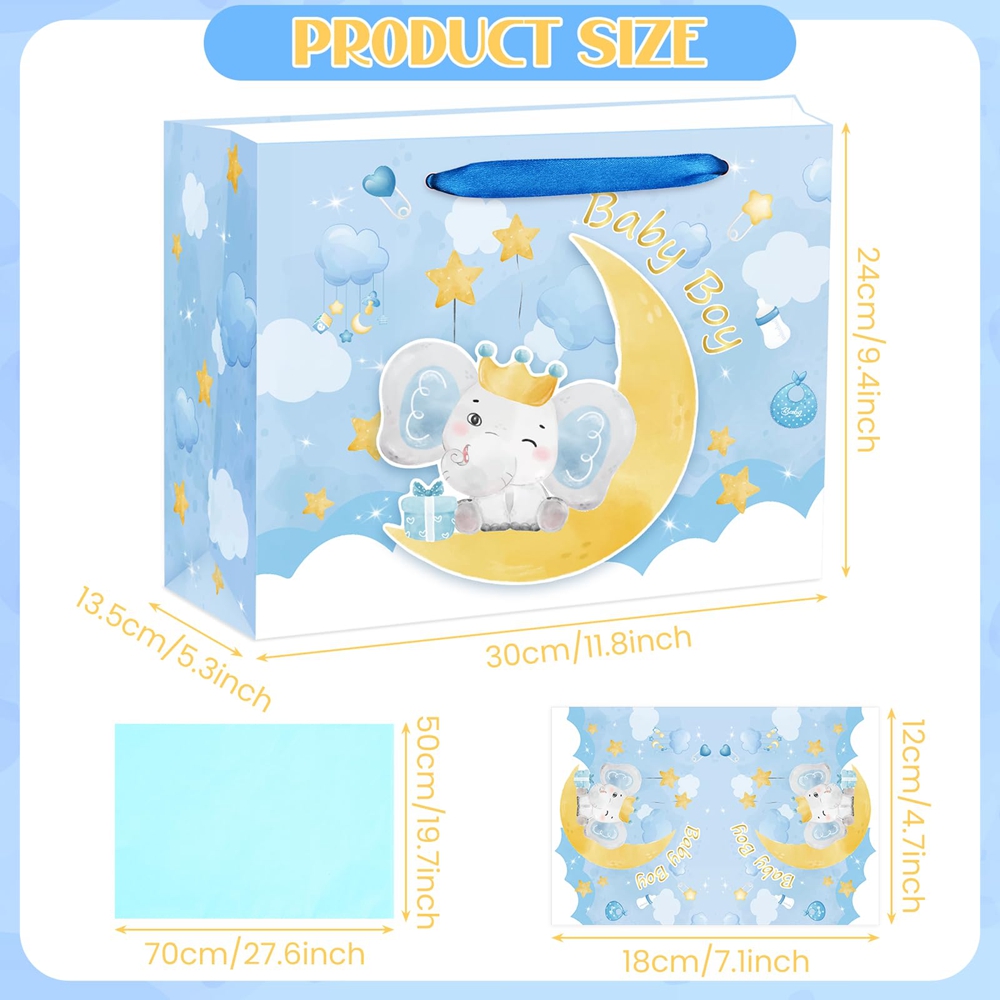Custom Eco Friendly 250 Gsm Paper Shopping Bag With Ribbon Rope For Gift Packaging