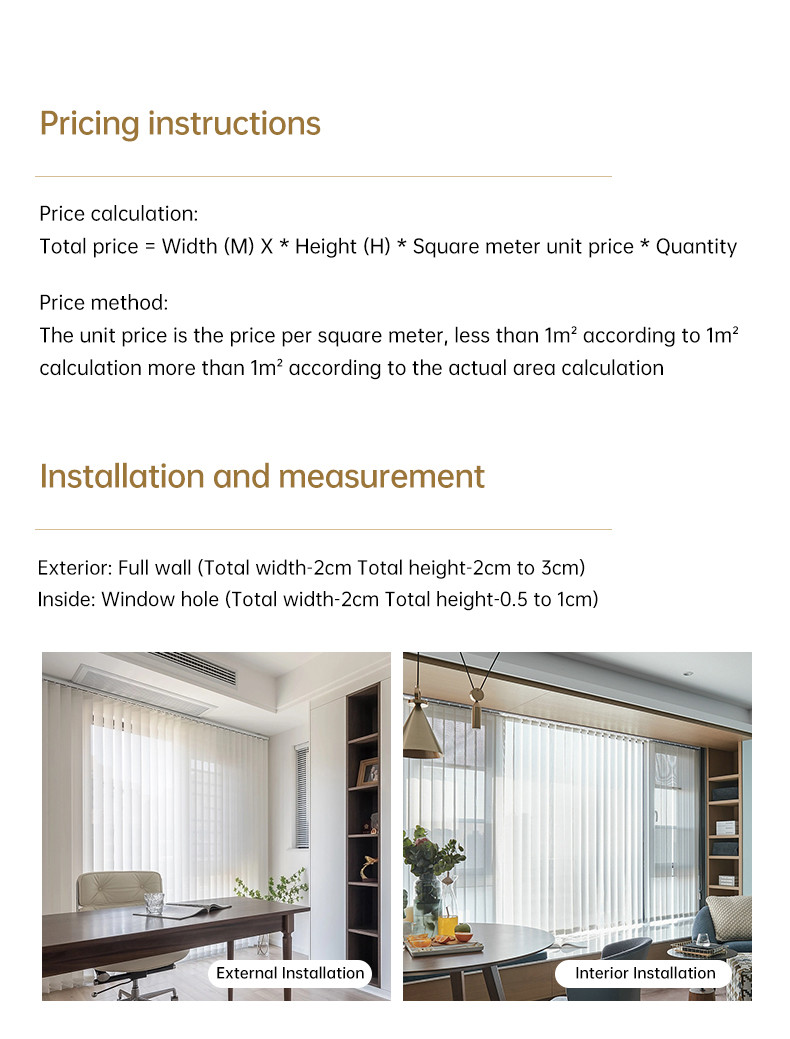 89mm Blackout Window Vertical Blinds Fabric Polyester Material For Hotel