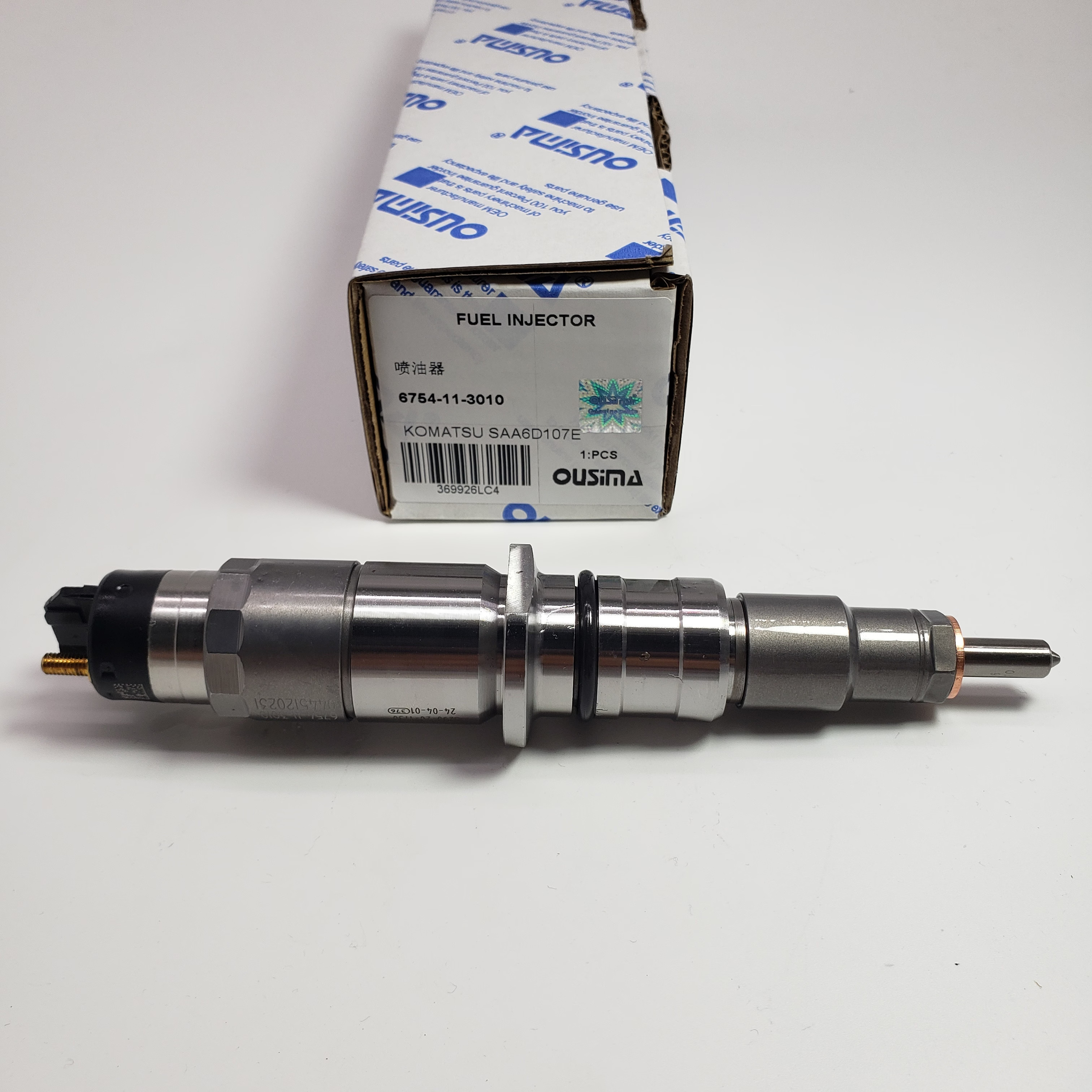 Injector Assembly 6754-11-3010 6754113010 For KOMATSU PW220 SAA4D107E SAA6D107E WA250PZ