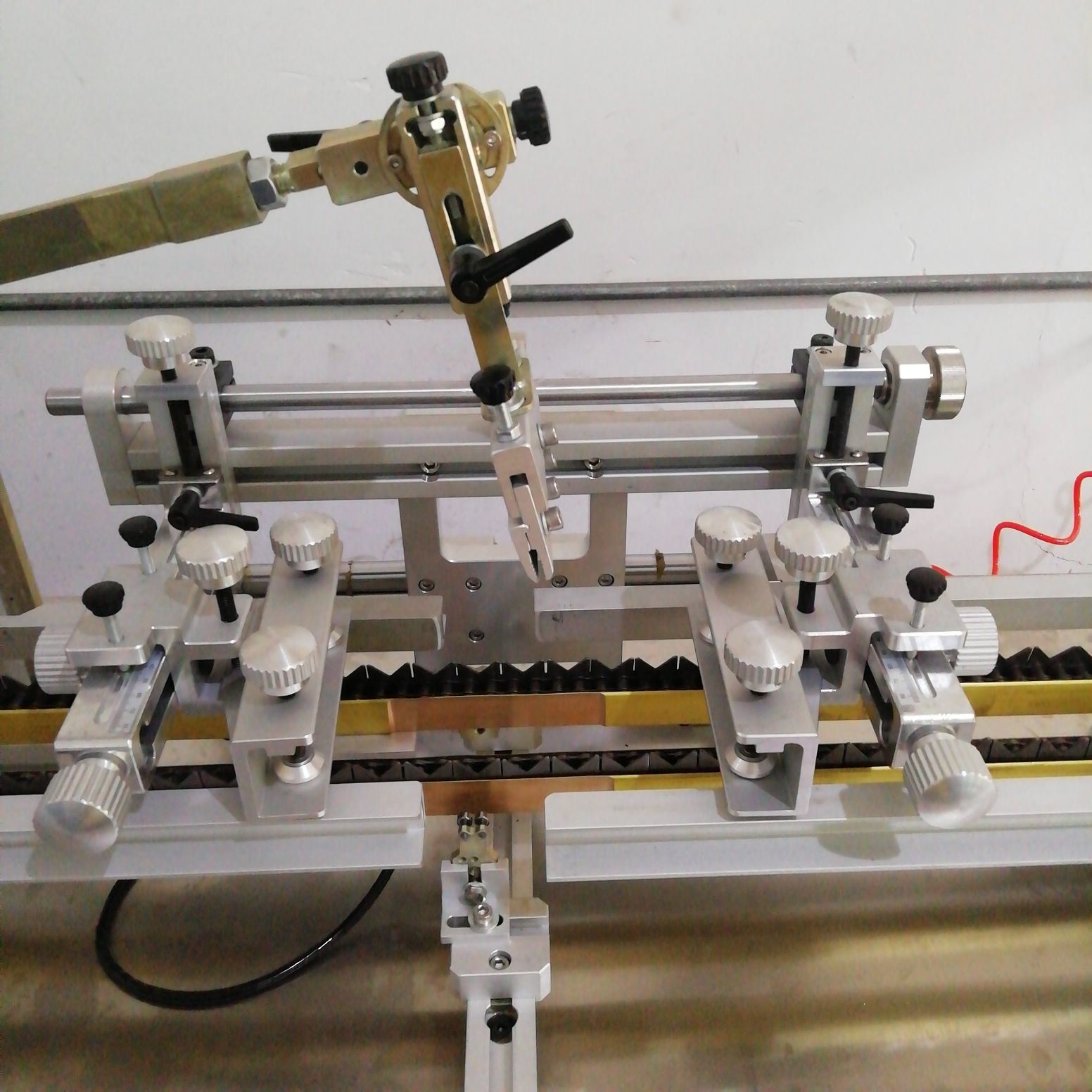380V Mark Pen Automatic Single Color Screen Printing Machine