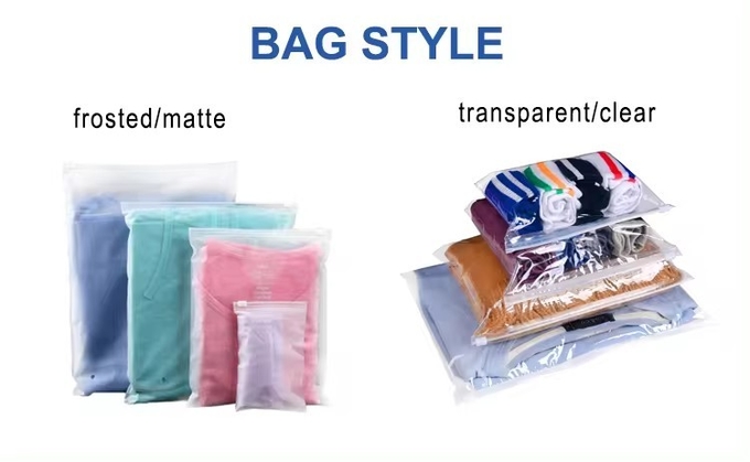 EVA/CPE/PE/OPP/CPP Durable Custom Packaging Zip Bags OEM ODM