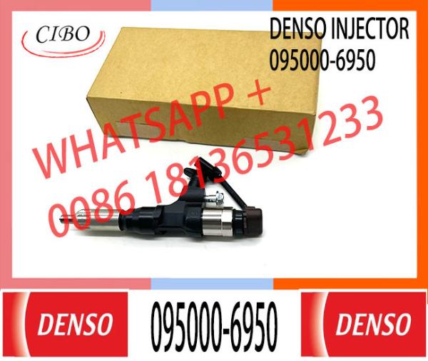 23670-E0330 Diesel Engine Common Rail Fuel Injector Assembly 0950006950 095000