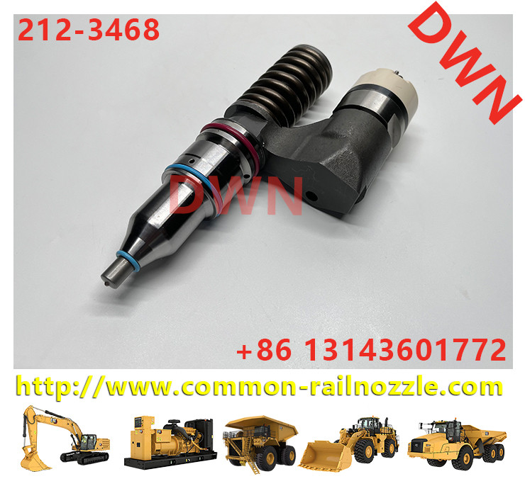 C-A-Terpiller Common Rail Fuel Injector 212-3468 2123468 317-5278 350-7555 229-1631 Excavator For C10/C12 Engine