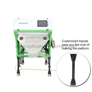 China Intelligent CCD Bean Color Sorter Machine With Low Power Consumption on sale