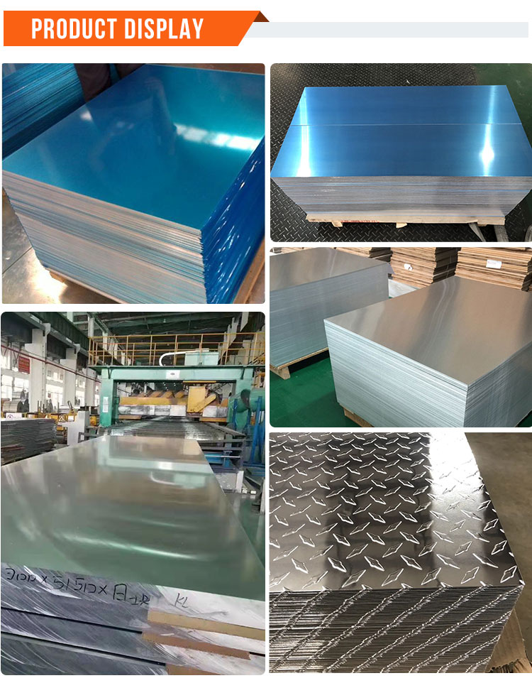 3000 Series Aluminum Plate 1mm 1.5mm 2mm 3mm Thick For T3 T5 T6 H14 Aluminium Flat Sheet