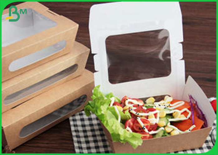 Food Grade 300gsm 325gsm White Top Kraft Liner Board For Take Away Boxes
