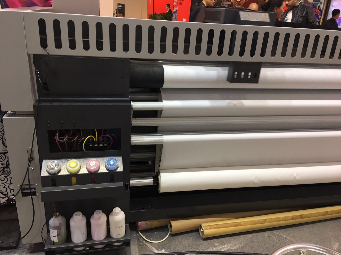 1800DPI 3.2m Digital Fabric Printers Flag Textile Printer